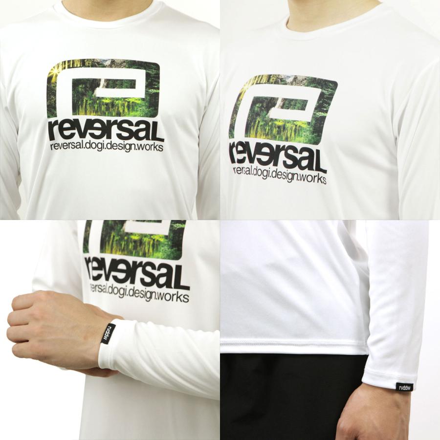 reversal（リバーサル） メンズ ロンT 正規販売店 ロゴ ドライTシャツ 