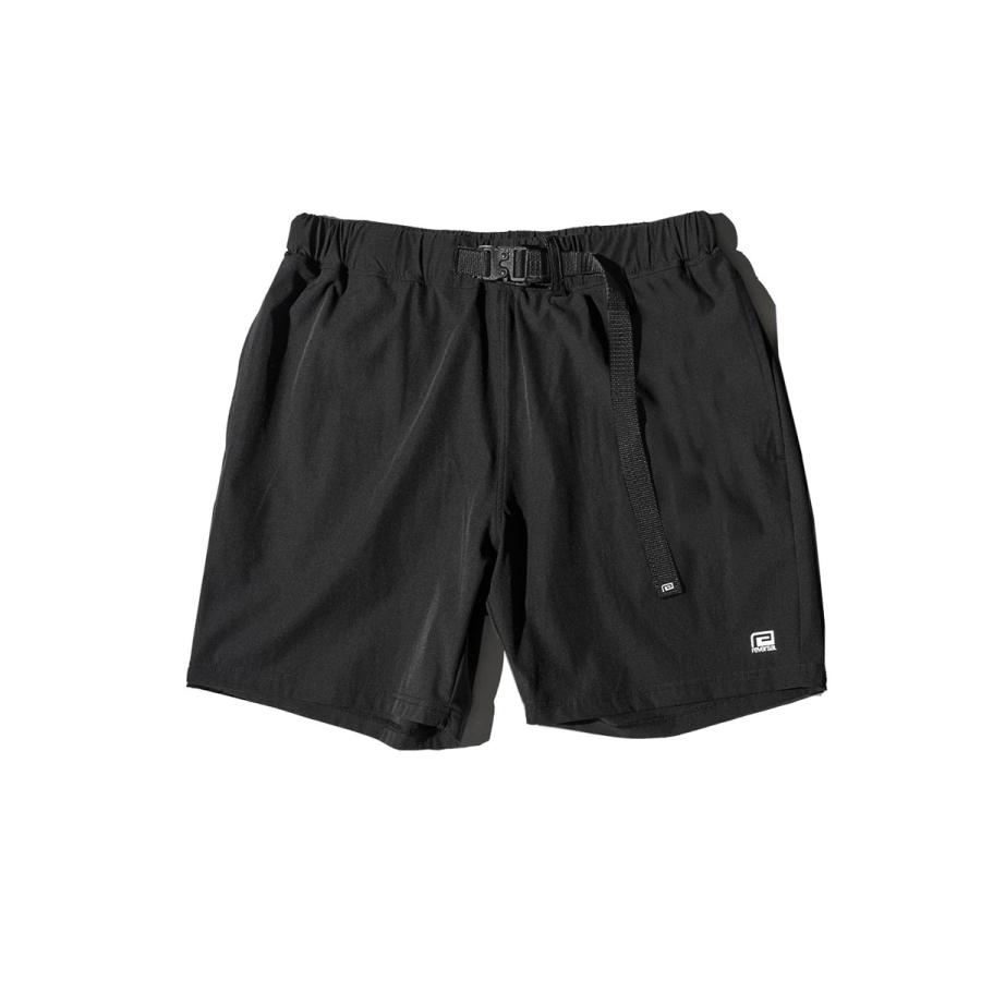 リバーサル メンズ ショートパンツ 正規販売店 REVERSAL ストレッチ ハーフパンツ 短パン 4WAY STRETCH SHORT PANTS rv23ss501 BLACK | reversal | 04