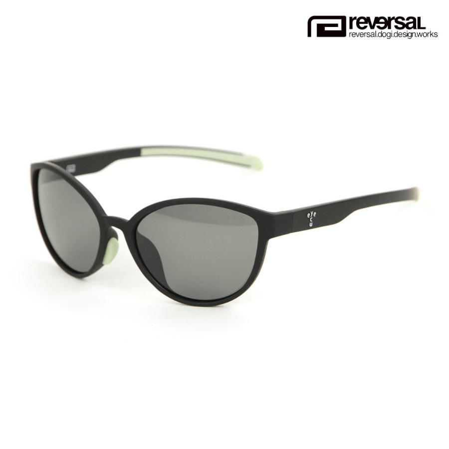 リバーサル メンズ レディース サングラス 正規販売店 REVERSAL アイシーユー コラボ eye c u SUNGLASSES LHR MATTE BLACK rveye001 MATTE BLACK | reversal