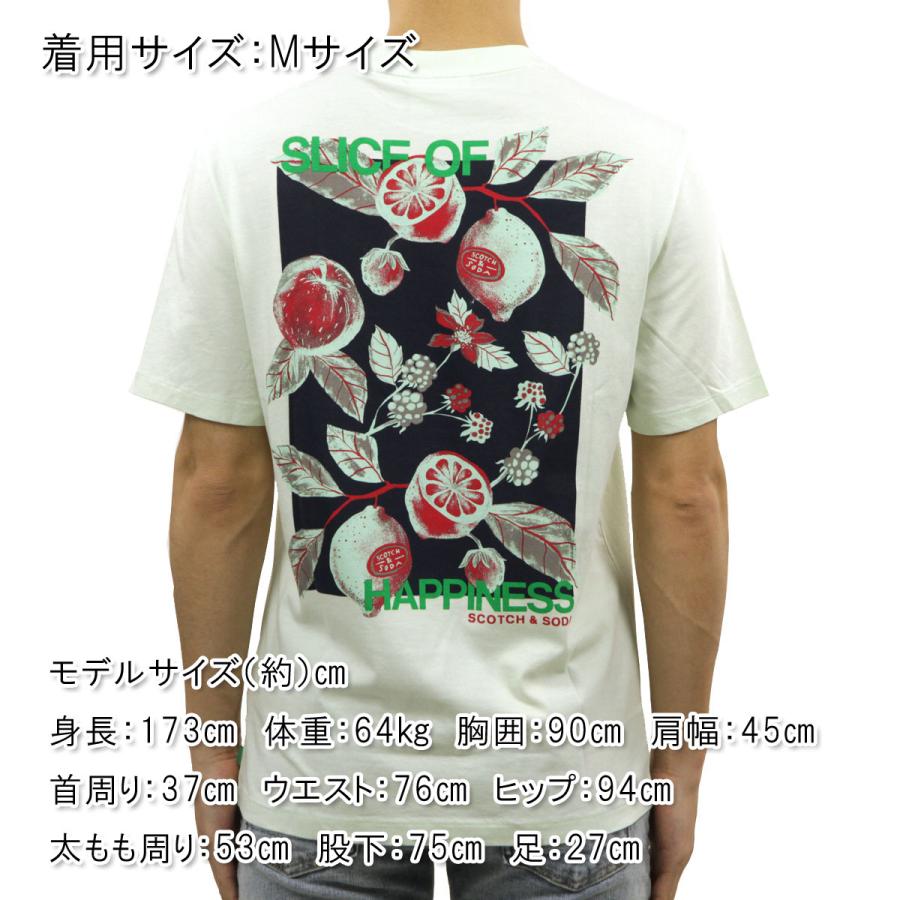 スコッチアンドソーダ メンズ Tシャツ 正規販売店 SCOTCH＆SODA バックプリント 半袖Tシャツ ENDLESS SUMMER ART クリスマス プレゼント ラッピング SCOTCH＆SODA（スコッチアンドソーダ） メンズ Tシャツ 正規販売店