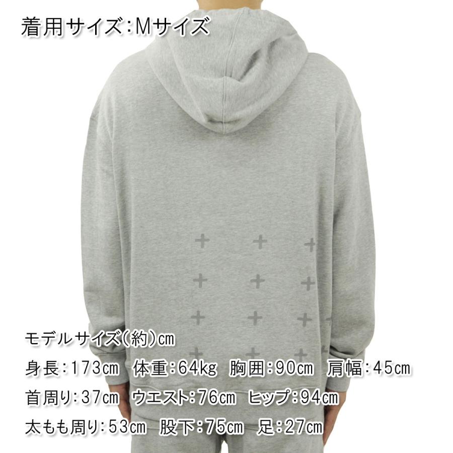 スビ メンズ パーカー 正規販売店 KSUBI バックプリント プルオーバー フーディー 4 X 4 BIGGIE HOODIE GREY MARLE 5000006292 LIGHGR | Ksubi | 02