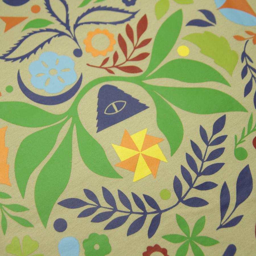 ポーラー メンズ 半袖Tシャツ 正規販売店 POLER バックプリント クルーネック RAINBRO RELAX FIT TEE D MCV0053-MGRY MOSS GRAY | POLeR | 08