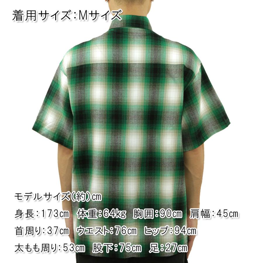 【ボーナスストア 誰でも+5% 8/11 0:00〜8/12 23:59】 キャルトップ メンズ 半袖シャツ 正規品 CALTOP CALTOP ACRYLIC OMBRE CHECK SHORT SLEEVE SHIRTS GR0 |  | 02