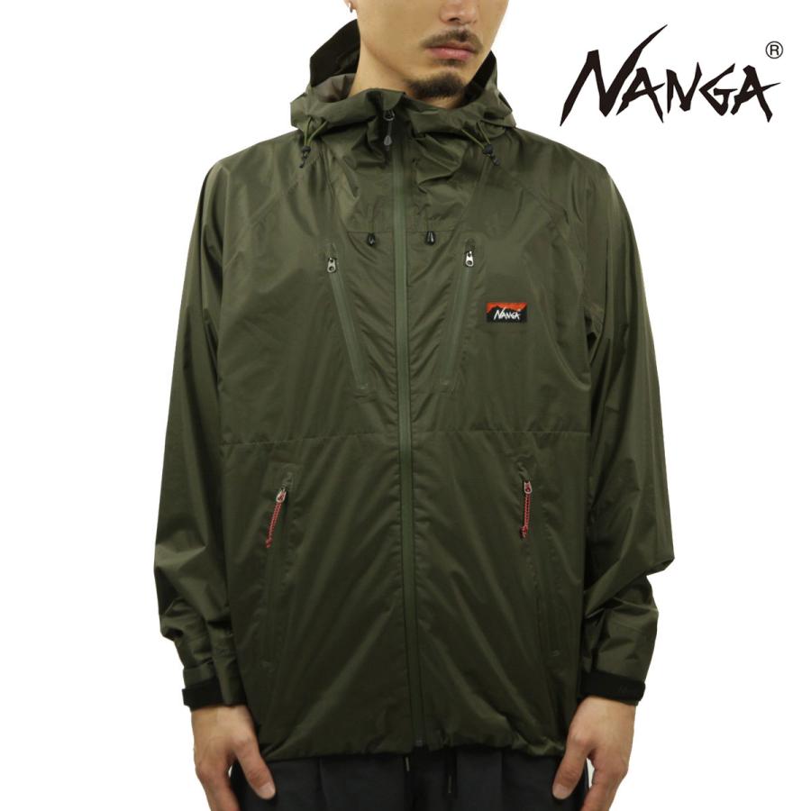 ナンガ メンズ シェルパーカー 正規販売店 NANGA オーロラ アウター AURORA TEX 2.5LAYER TREK SHELL PARKA NS2411-1E017-A / NW2241-1D508 KHA KHAKI | NANGA
