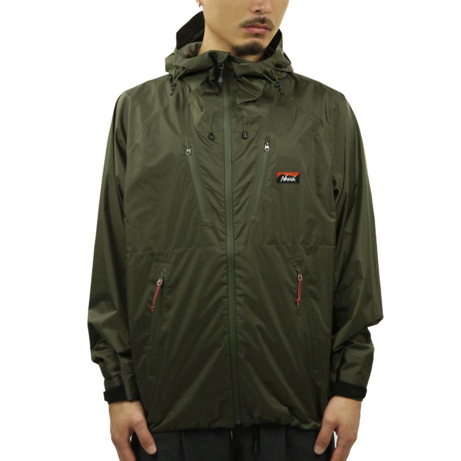 ナンガ メンズ シェルパーカー 正規販売店 NANGA オーロラ アウター AURORA TEX 2.5LAYER TREK SHELL PARKA NS2411-1E017-A / NW2241-1D508 KHA KHAKI | NANGA | 01