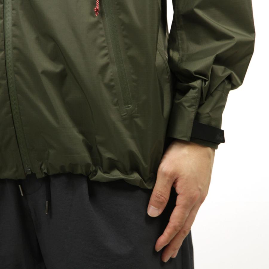 ナンガ メンズ シェルパーカー 正規販売店 NANGA オーロラ アウター AURORA TEX 2.5LAYER TREK SHELL PARKA NS2411-1E017-A / NW2241-1D508 KHA KHAKI | NANGA | 06