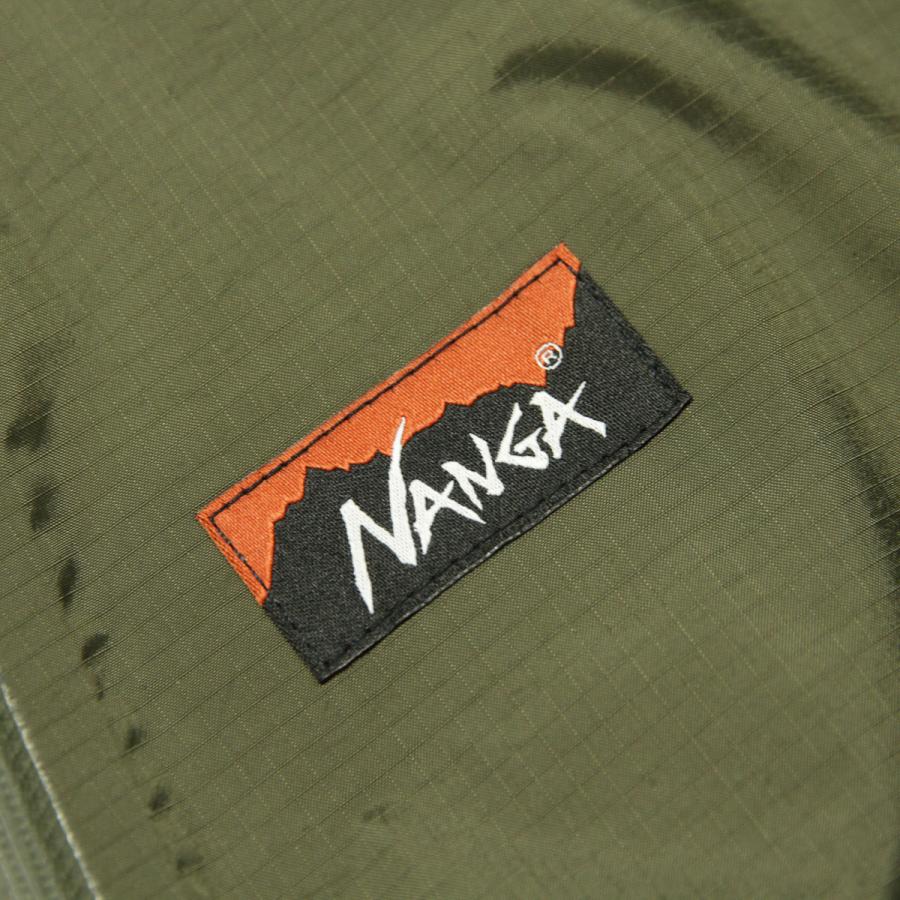 ナンガ メンズ シェルパーカー 正規販売店 NANGA オーロラ アウター AURORA TEX 2.5LAYER TREK SHELL PARKA NS2411-1E017-A / NW2241-1D508 KHA KHAKI | NANGA | 08