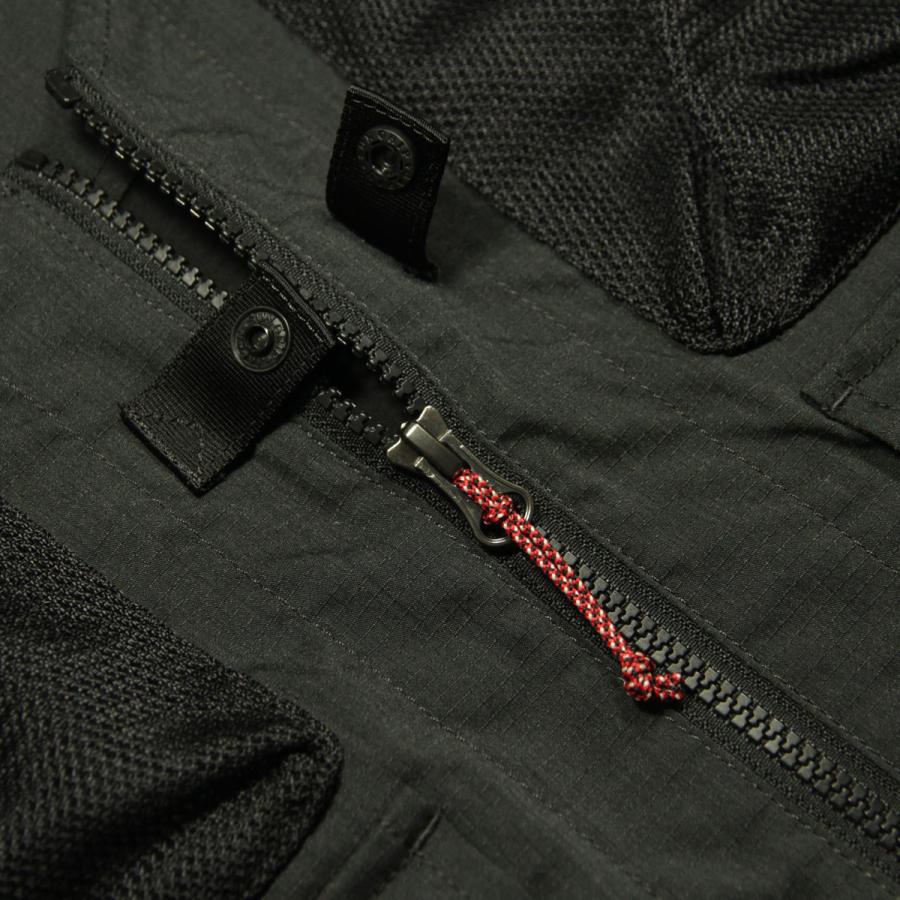 ナンガ メンズ ベスト 正規販売店 NANGA アウトドア リップストップ HINOC RIPSTOP FIELD VEST NW2421-1E204-A BLK BLACK | NANGA | 06