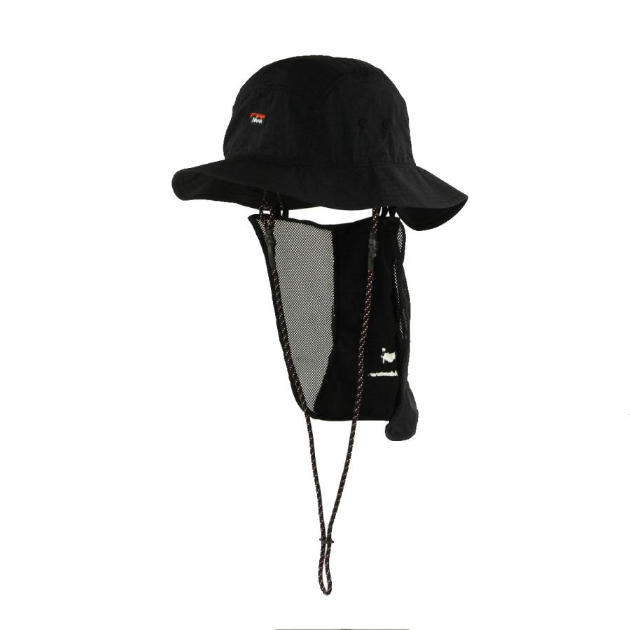 ナンガ メンズ レディース ハット 正規販売店 NANGA ナイロン サンシェードハット 帽子 NYLON TUSSER SUNSHADE HAT NA2221-3B501 BLACK | NANGA | 01