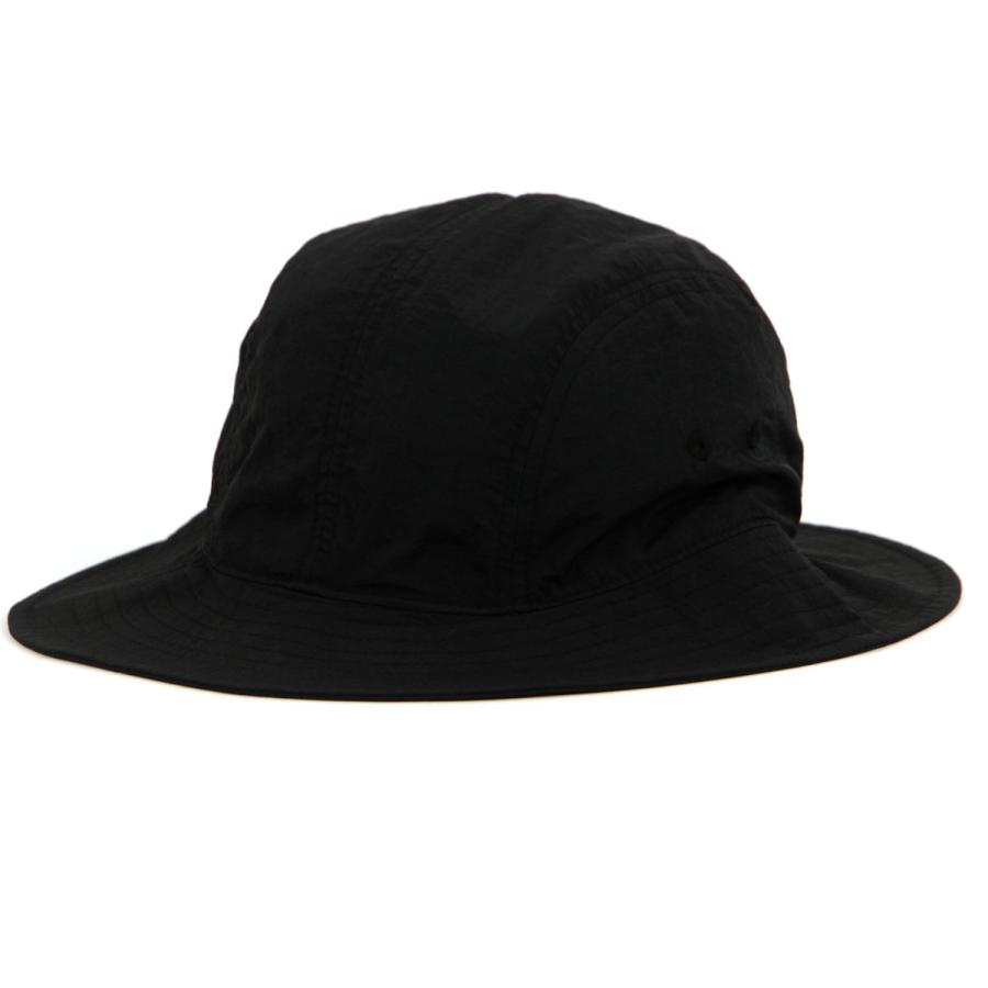 ナンガ メンズ レディース ハット 正規販売店 NANGA ナイロン サンシェードハット 帽子 NYLON TUSSER SUNSHADE HAT NA2221-3B501 BLACK | NANGA | 05