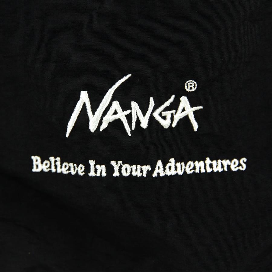 ナンガ メンズ レディース ハット 正規販売店 NANGA ナイロン サンシェードハット 帽子 NYLON TUSSER SUNSHADE HAT NA2221-3B501 BLACK | NANGA | 07