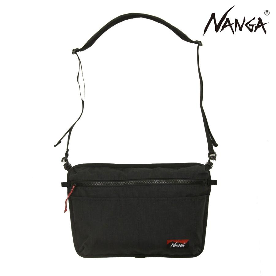 ナンガ メンズ レディース サコッシュ 正規販売店 NANGA ショルダーバッグ 鞄 HINOC SACOCHE NA2441-3A100 CHARCOAL | NANGA