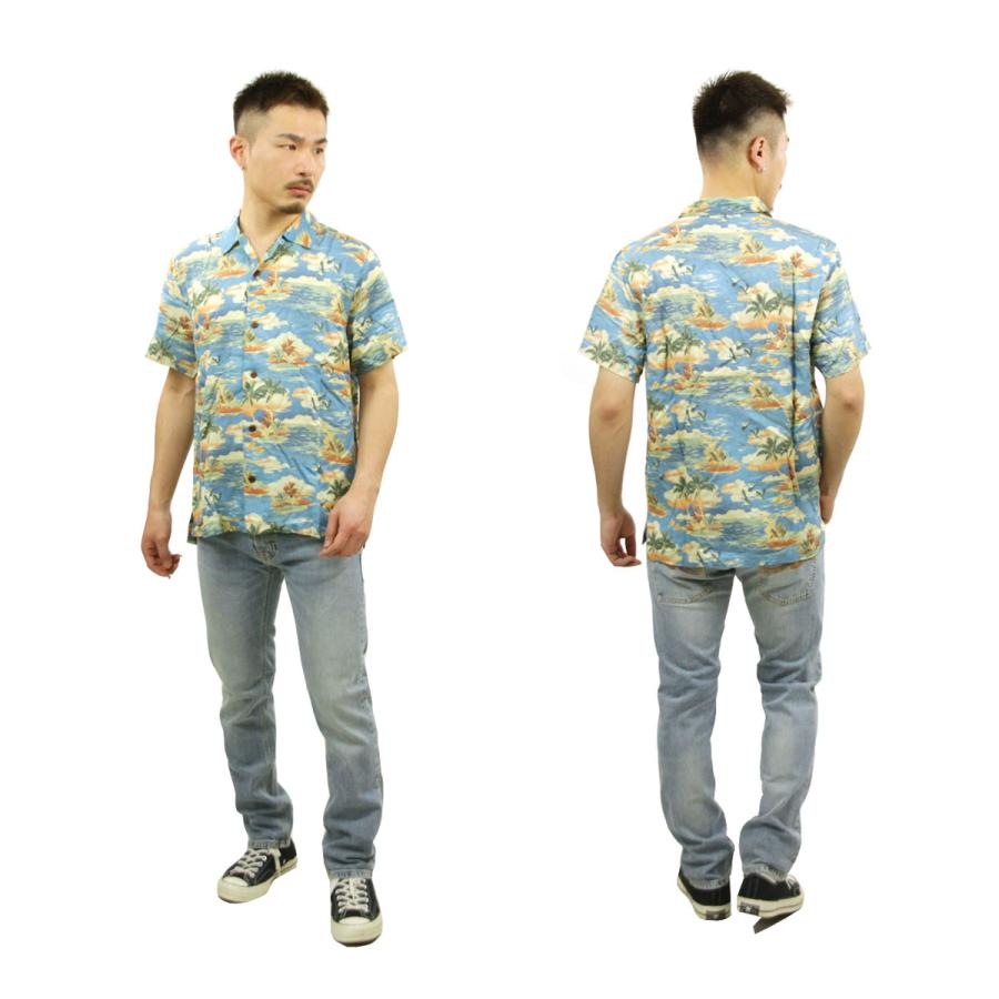 Nudie Jeans ヌーディージーンズ メンズ アロハシャツ 正規販売店 半袖 