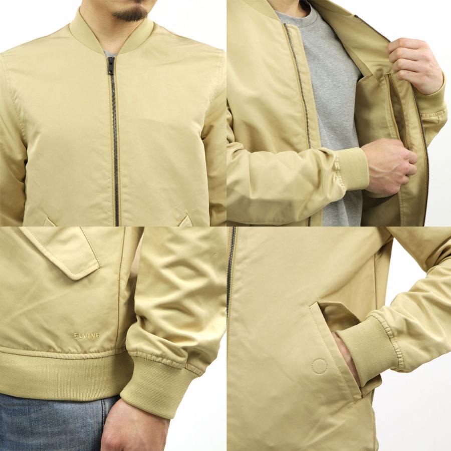【ボーナスストア 誰でも+5% 12/13 0:00〜12/16 2:59】 エルバイン メンズ ボンバージャケット 正規販売店 elvine MA- クリスマス プレゼント ラッピング |  | 05