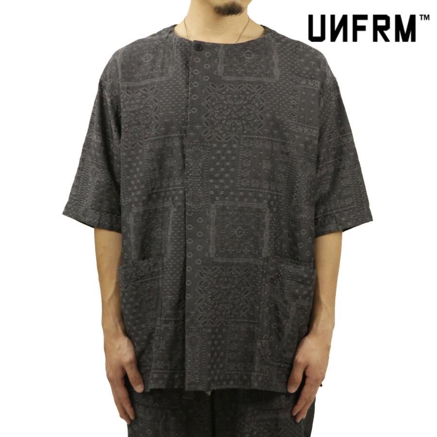 5%OFFクーポンセール 【利用期間 5/9 0:00〜5/11 23:59】 ユニフォーム アウトドア スタンダード メンズ ノーカラーシャツ 正規販売店 UNFRM OUTDOOR STAND | UNFRM OUTDOOR STANDARD