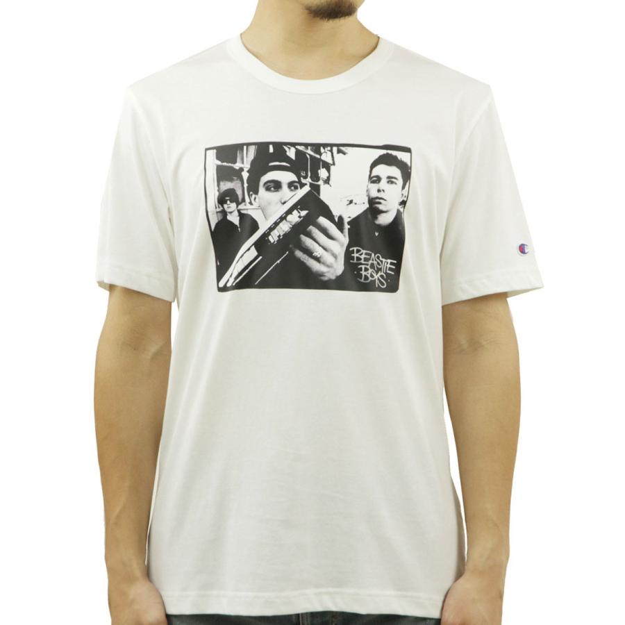 チャンピオン メンズ 半袖Tシャツ 正規品 CHAMPION ビースティ・ボーイズ BEASTIE BOYS ATHLETIC JERSEY COMBED "BEASTIE  父の日 プレゼント ラッピング | Champion | 01