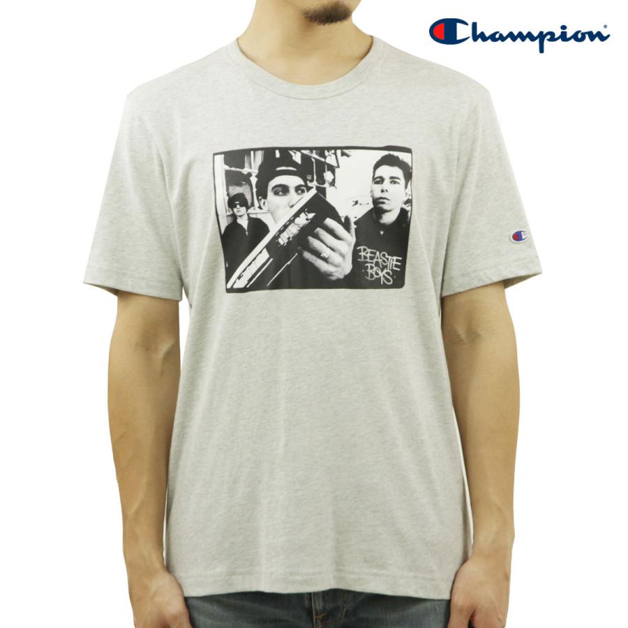 チャンピオン メンズ 半袖Tシャツ 正規品 CHAMPION ビースティ・ボーイズ BEASTIE BOYS ATHLETIC JERSEY COMBED "BEASTIE BOYS" CREWNECK TEE 219282 EM004 | Champion