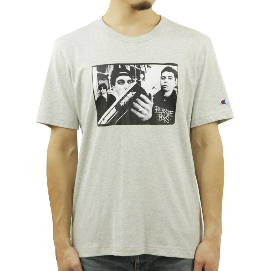 チャンピオン メンズ 半袖Tシャツ 正規品 CHAMPION ビースティ・ボーイズ BEASTIE BOYS ATHLETIC JERSEY COMBED "BEASTIE BOYS" CREWNECK TEE 219282 EM004 | Champion | 01