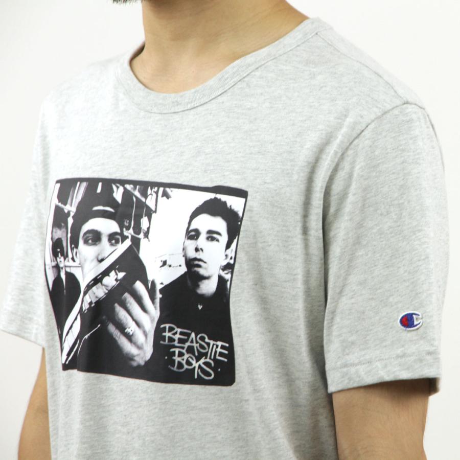 チャンピオン メンズ 半袖Tシャツ 正規品 CHAMPION ビースティ・ボーイズ BEASTIE BOYS ATHLETIC JERSEY COMBED "BEASTIE BOYS" CREWNECK TEE 219282 EM004 | Champion | 06