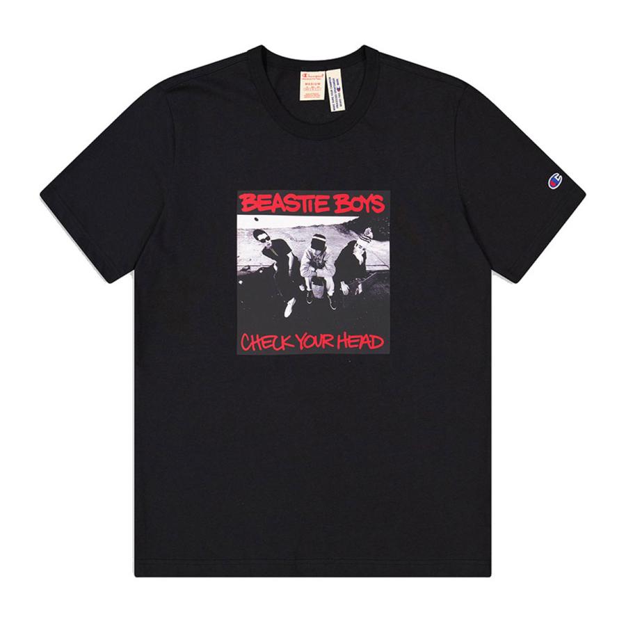 チャンピオン メンズ 半袖Tシャツ 正規品 CHAMPION ビースティ・ボーイズ BEASTIE BOYS ATHLETIC JERSEY COMBED "CHECK YOUR HEAD" CREWNECK TEE 219284 KK | Champion | 04