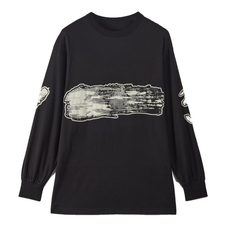 ワイスリー メンズ 長袖Tシャツ 正規品 Y-3 コットン ロゴ グラフィック ロンT GFX LOOSE FIT LONG SLEEVE TEE H44811 BLACK｜mixon｜05