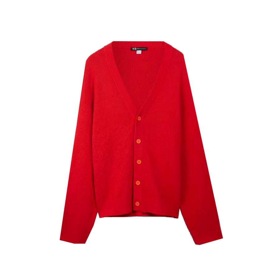 5%OFFセール 【販売期間 6/4 0:00〜6/5 23:59】 ワイスリー メンズ カーディガン 正規品 Y-3 ニット セーター KNIT LOOSE  父の日 プレゼント ラッピングの画像