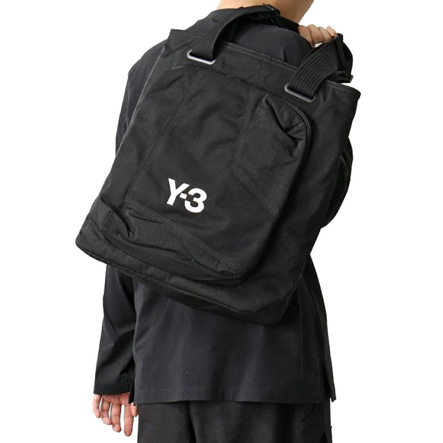 ワイスリー メンズ レディース トートバッグ 正規品 Y-3 ポリエステル 鞄 Y-3 CL TOTE H63100 BLACK | Y-3 | 10