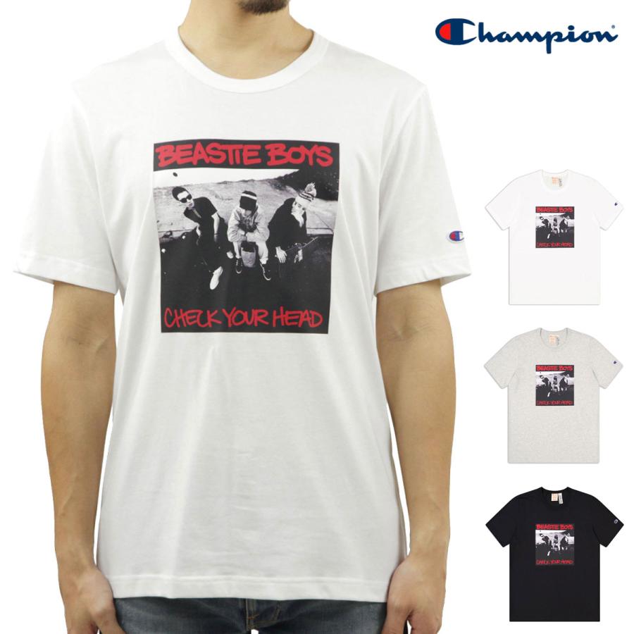 【ボーナスストア 誰でも+5% 5/21 0:00〜5/22 23:59】 チャンピオン メンズ 半袖Tシャツ 正規品 CHAMPION ビースティ・ボーイズ BEASTIE BOYS ATHLETIC JER | Champion | 04