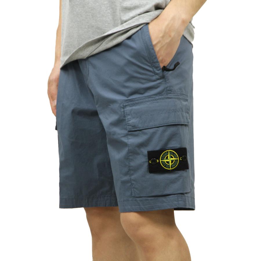 5%OFFクーポンセール 【利用期間 6/4 0:00〜6/5 23:59】 ストーンアイランド メンズ ショートパンツ 正規品 STONE ISLAND  父の日 プレゼント ラッピングの画像
