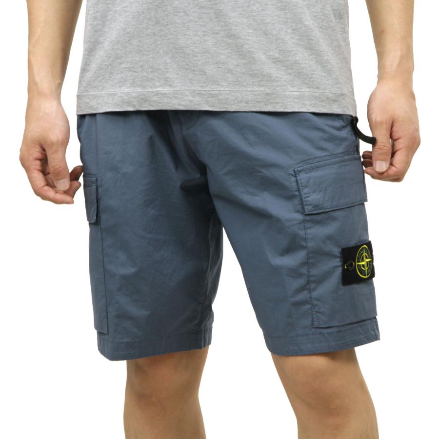 5%OFFクーポンセール 【利用期間 6/4 0:00〜6/5 23:59】 ストーンアイランド メンズ ショートパンツ 正規品 STONE ISLAND  父の日 プレゼント ラッピングの画像