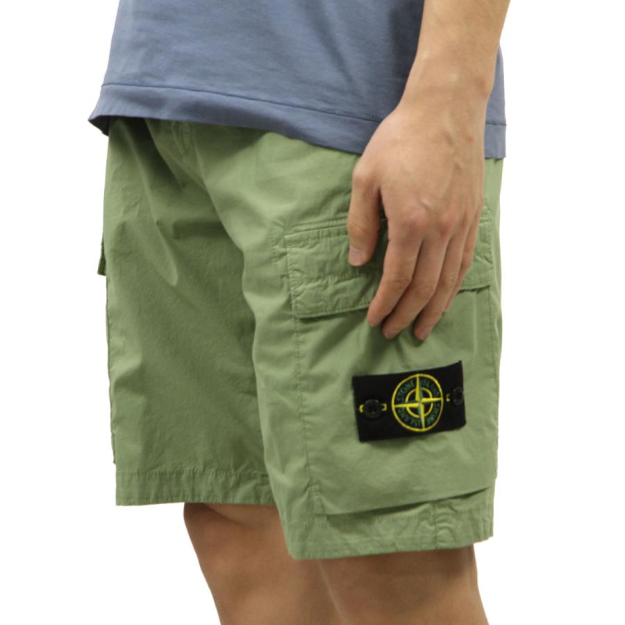 【ボーナスストア 誰でも+5% 6/4 0:00〜6/5 23:59】 ストーンアイランド メンズ ショートパンツ 正規品 STONE ISLAND ハー 父の日 プレゼント ラッピングの画像