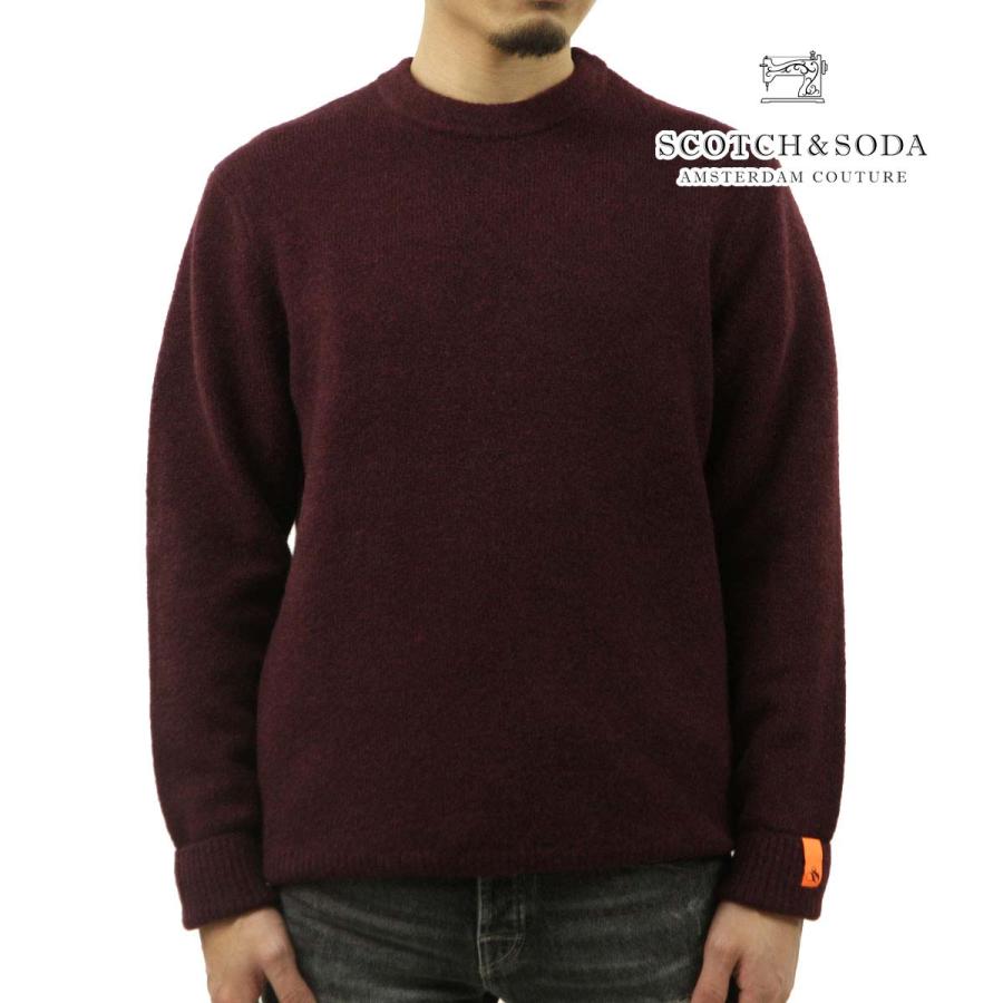 スコッチアンドソーダ メンズ セーター 正規販売店 SCOTCH＆SODA ニット M REGULAR FIT SOFTY-KNIT MELANGE PULL SWEATER 174603 6637 85408 18 | SCOTCH＆SODA