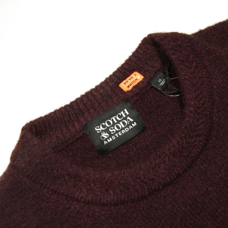 スコッチアンドソーダ メンズ セーター 正規販売店 SCOTCH＆SODA ニット M REGULAR FIT SOFTY-KNIT MELANGE PULL SWEATER 174603 6637 85408 18 | SCOTCH＆SODA | 09