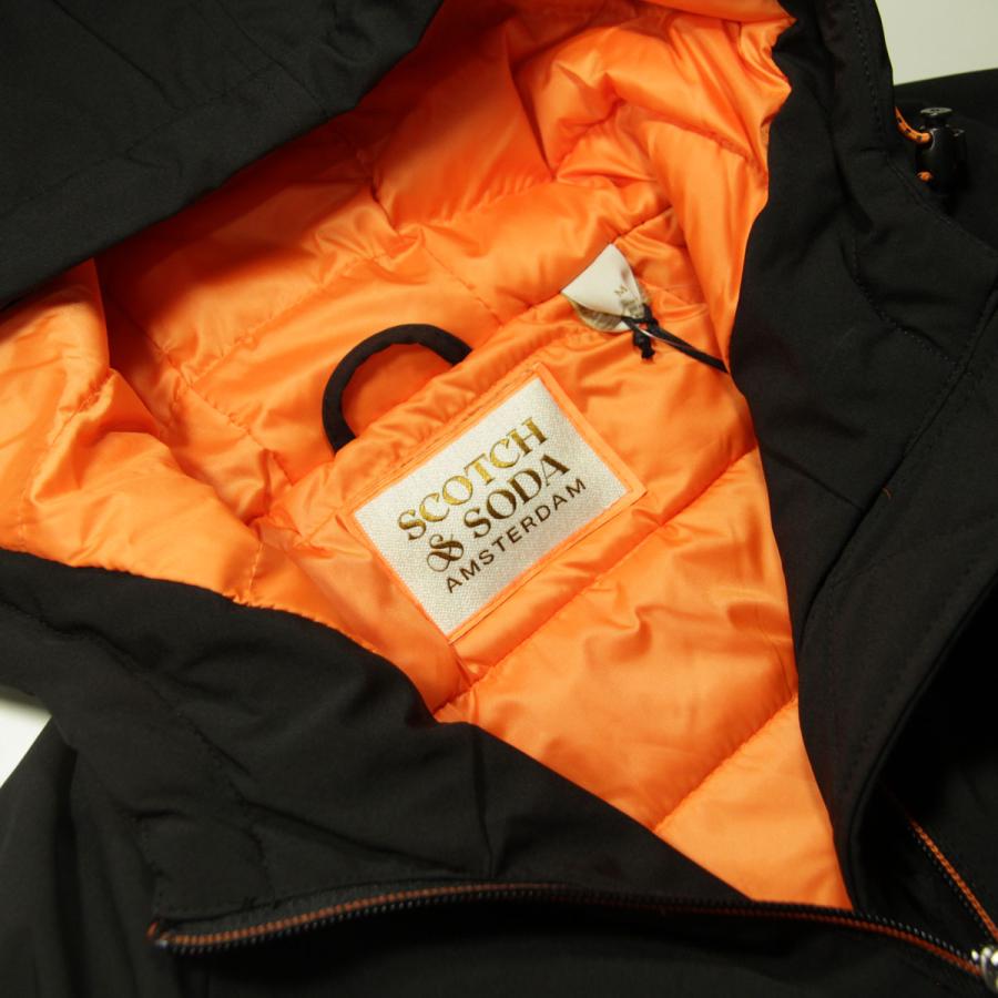スコッチアンドソーダ メンズ パファージャケット 正規販売店 SCOTCH＆SODA アウター ジャケット M STRETCH PADDED HOODED JACKET 174377 0008 81801 08 BL_9