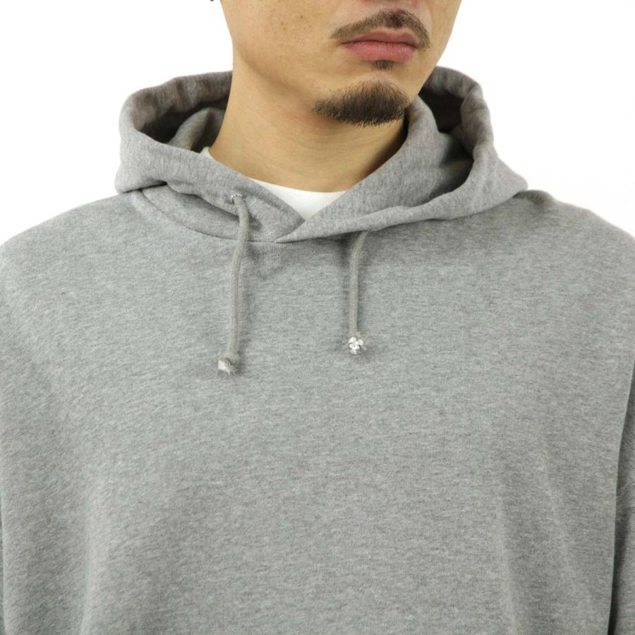 ポーラー メンズ パーカー 正規販売店 POLER ロゴ プルオーバー フーディー FURRY HEART HOOD PULL PARKA 233MCV0064-GRY GRAY | POLeR | 05