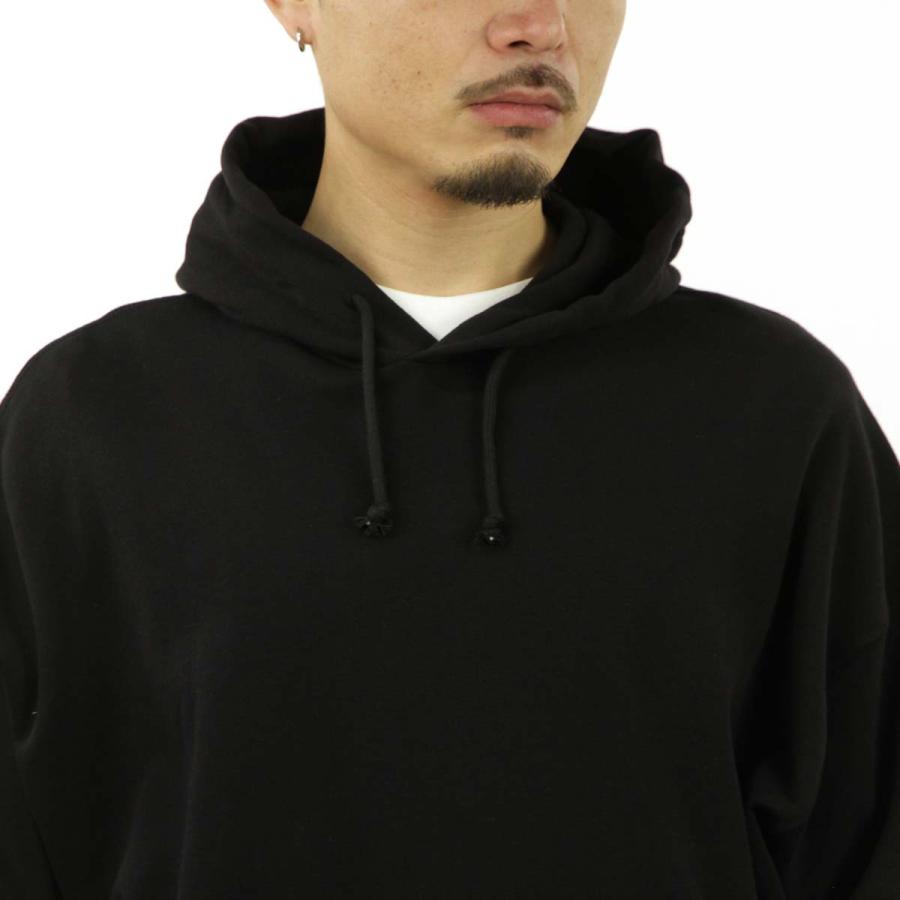 ポーラー メンズ パーカー 正規販売店 POLER ロゴ プルオーバー フーディー FURRY HEART HOOD PULL PARKA 233MCV0064-BLK BLACK | POLeR | 05