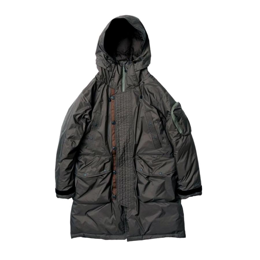ナンガ メンズ ダウンジャケット 正規販売店 NANGA オーロラ コート アウター AURORA TEX DOWN FIELD HALF COATJACKET ND2441-1C006 M.GRY MOCA.GREY | NANGA | 04
