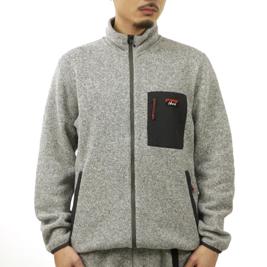 ナンガ メンズ フリースジャケット 正規販売店 NANGA ポーラーテック ブルゾン アウター POLARTEC FLEECE ZIP BLOUSON JACKET NW2241-1D509 GREY | NANGA | 01