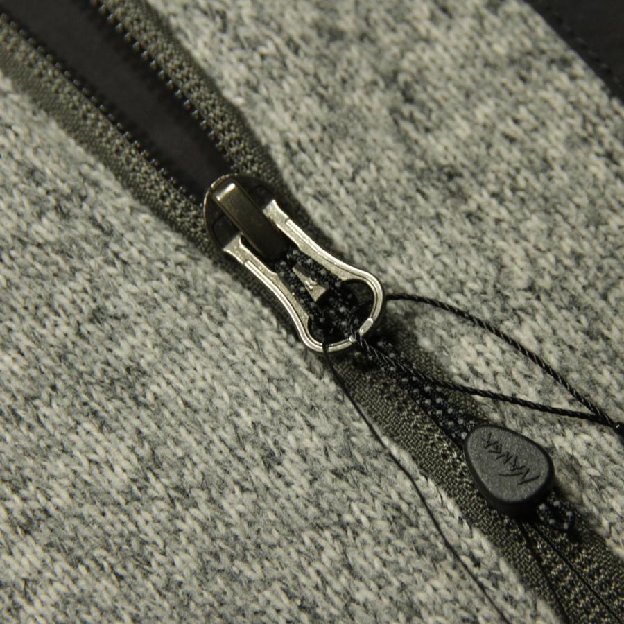 ナンガ メンズ フリースジャケット 正規販売店 NANGA ポーラーテック ブルゾン アウター POLARTEC FLEECE ZIP BLOUSON JACKET NW2241-1D509 GREY | NANGA | 06