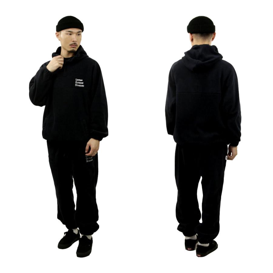 ユニフォーム アウトドア スタンダード メンズ パーカー 正規販売店 プルオーバー ロゴ UNFRM OUTDOOR STANDARD EMBROIDERY FLEECE PULLOVER PARKA AW-0158 | UNFRM OUTDOOR STANDARD | 10