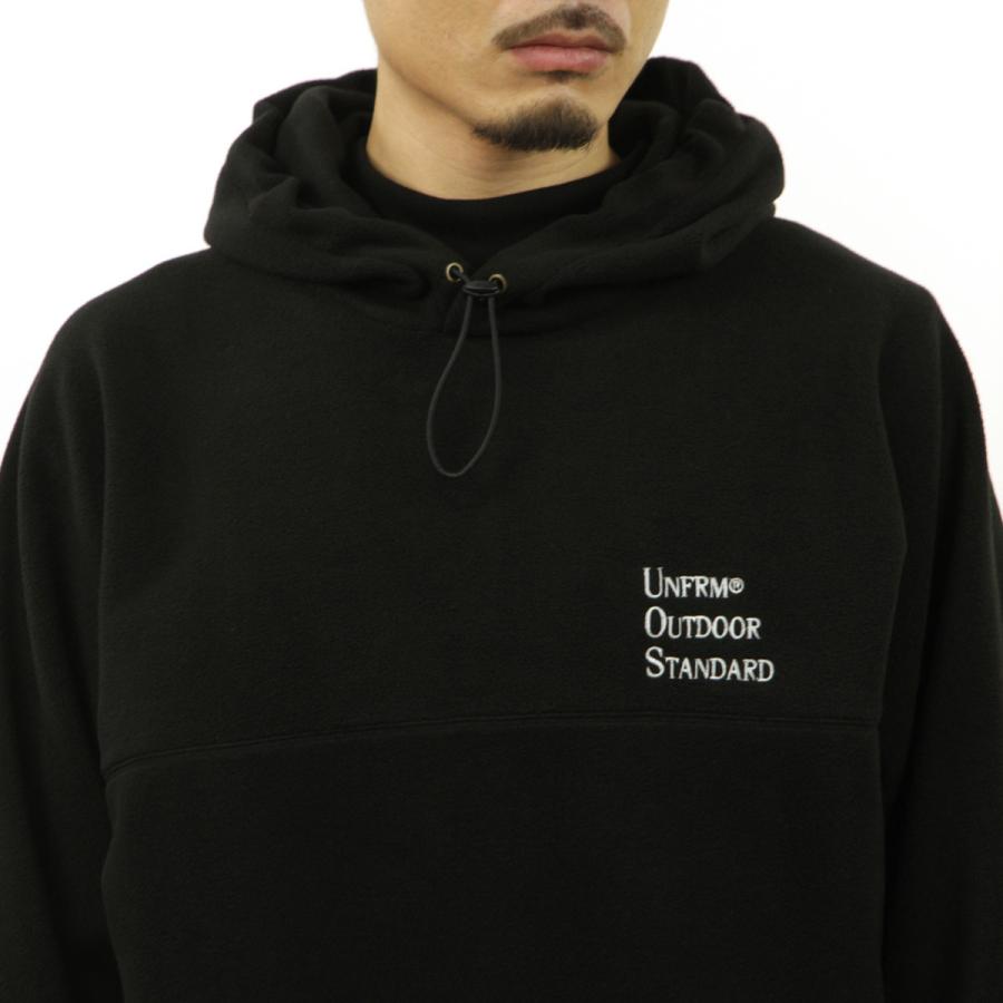 ユニフォーム アウトドア スタンダード メンズ パーカー 正規販売店 プルオーバー ロゴ UNFRM OUTDOOR STANDARD EMBROIDERY FLEECE PULLOVER PARKA AW-0158 | UNFRM OUTDOOR STANDARD | 04