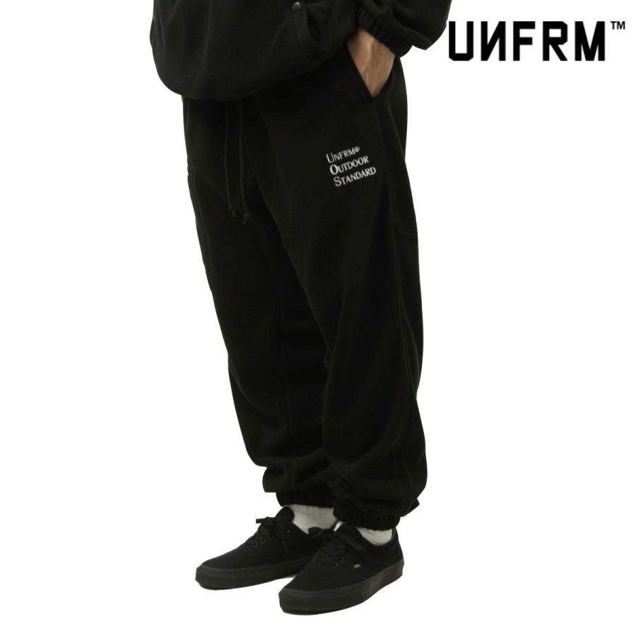 ユニフォーム アウトドア スタンダード メンズ フリースパンツ 正規販売店 ボトムス UNFRM OUTDOOR STANDARD EMBROIDERY FLEECE PANTS AW-0561 | UNFRM OUTDOOR STANDARD