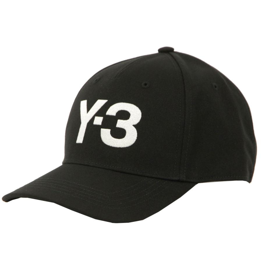 ワイスリー メンズ レディース キャップ 正規品 Y-3 ロゴ 帽子 Y-3 LOGO CAP OSFL H62981 BLACK | Y-3 | 01