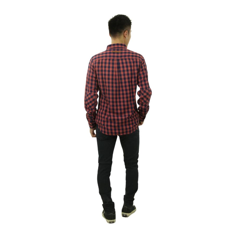 スコッチアンドソーダ メンズ チェックシャツ 正規販売店 SCOTCH＆SODA ボタンダウン 長袖シャツ WASHED INDIGO CHECK SHIRT COMBO A 165309 0217 51427 19 | SCOTCH＆SODA | 10