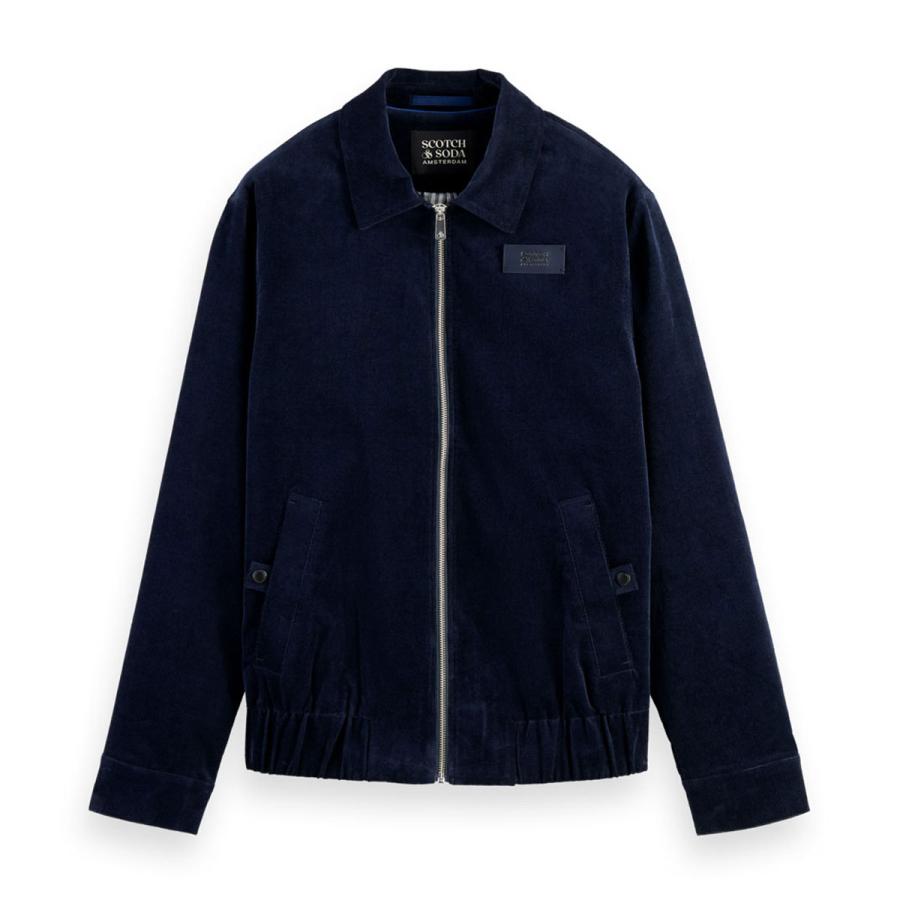 スコッチアンドソーダ メンズ ブルゾン 正規販売店 SCOTCH＆SODA アウター ジップアップ コーデュロイ ZIP-THROUGH CORDUROY BLOUSON JACKET NIGHT | SCOTCH＆SODA | 04
