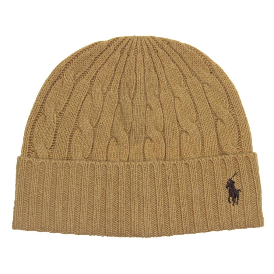 ポロラルフローレン　レディースニット帽　フリーワンサイズ　新品 POLO RALPH LAUREN（ポロ・ラルフローレン） ニット帽 レディース