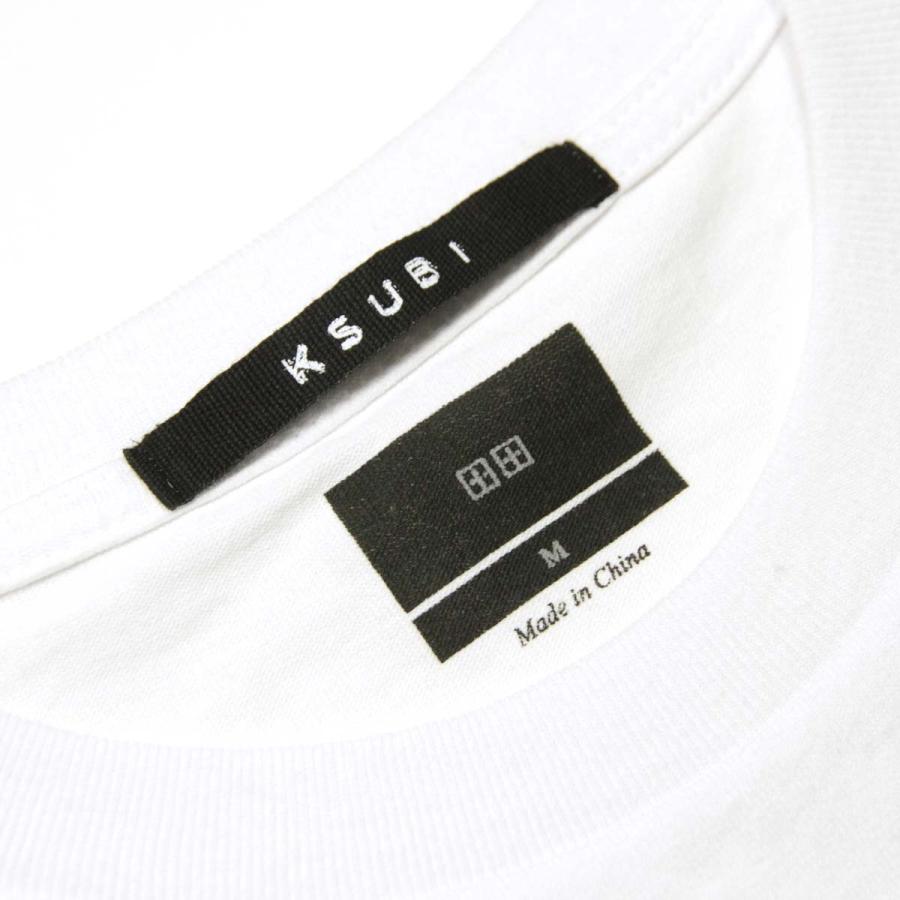 スビ メンズ 半袖Tシャツ 正規販売店 KSUBI クルーネック トップス WHITENOISE KASH SORT SLEEVE TEE SPACE WHITE MFA23TE008 WHITE | Ksubi | 09