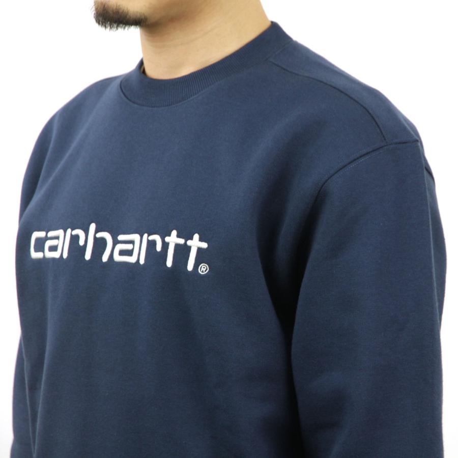 【ボーナスストア 誰でも+5% 5/11 0:00〜5/12 23:59】 カーハート メンズ スウェット 正規品 CARHARTT WIP トレーナー クルーネック ロゴ CARHARTT SWEATSH｜mixon｜07