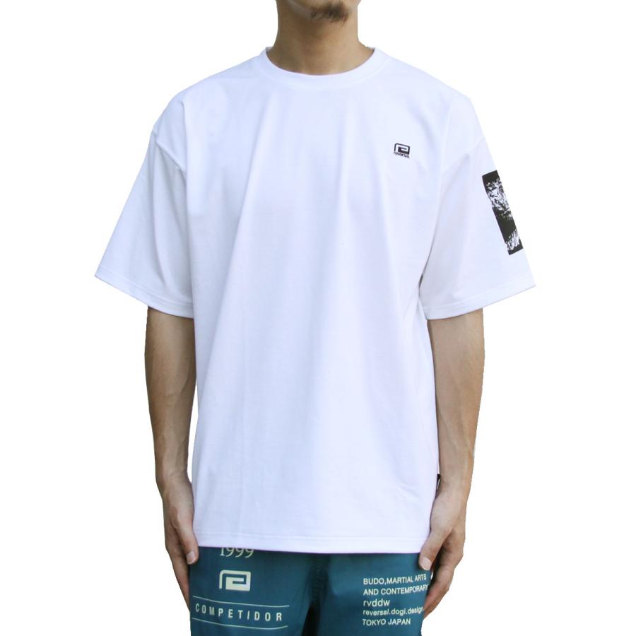 リバーサル メンズ 半袖Tシャツ 正規販売店 REVERSAL クルーネック オーバーサイズ PES MVS OVER SIZE TEE RV24SS051-OW O 父の日 プレゼント ラッピング | reversal | 01