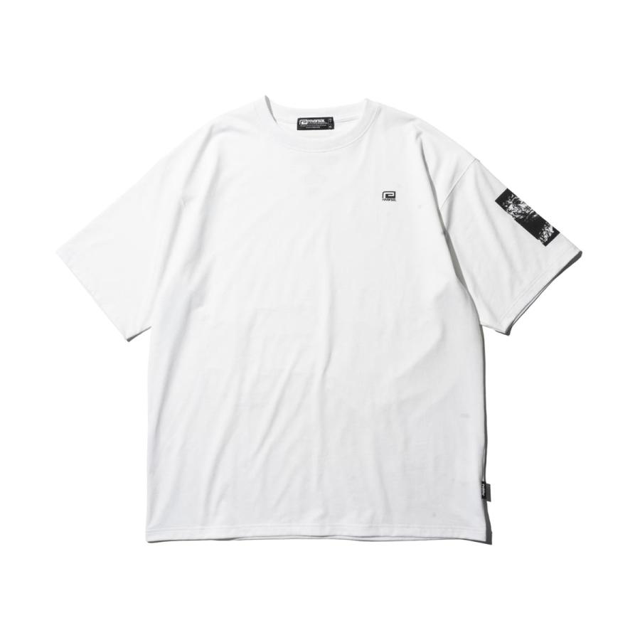 リバーサル メンズ 半袖Tシャツ 正規販売店 REVERSAL クルーネック オーバーサイズ PES MVS OVER SIZE TEE RV24SS051-OW OFF-WHITE｜mixon｜03